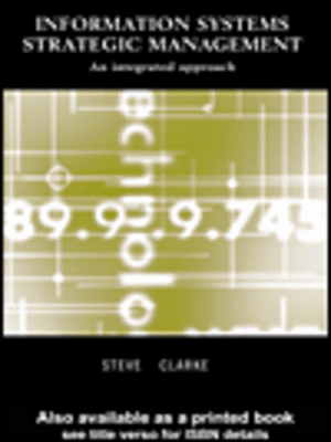 cover image of Information Systems Strategic Management
